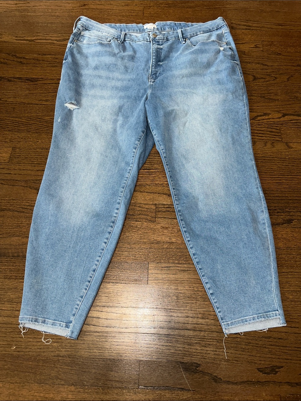 Good American Good Legs Mid Rise Skinny Fit Stretch Jeans